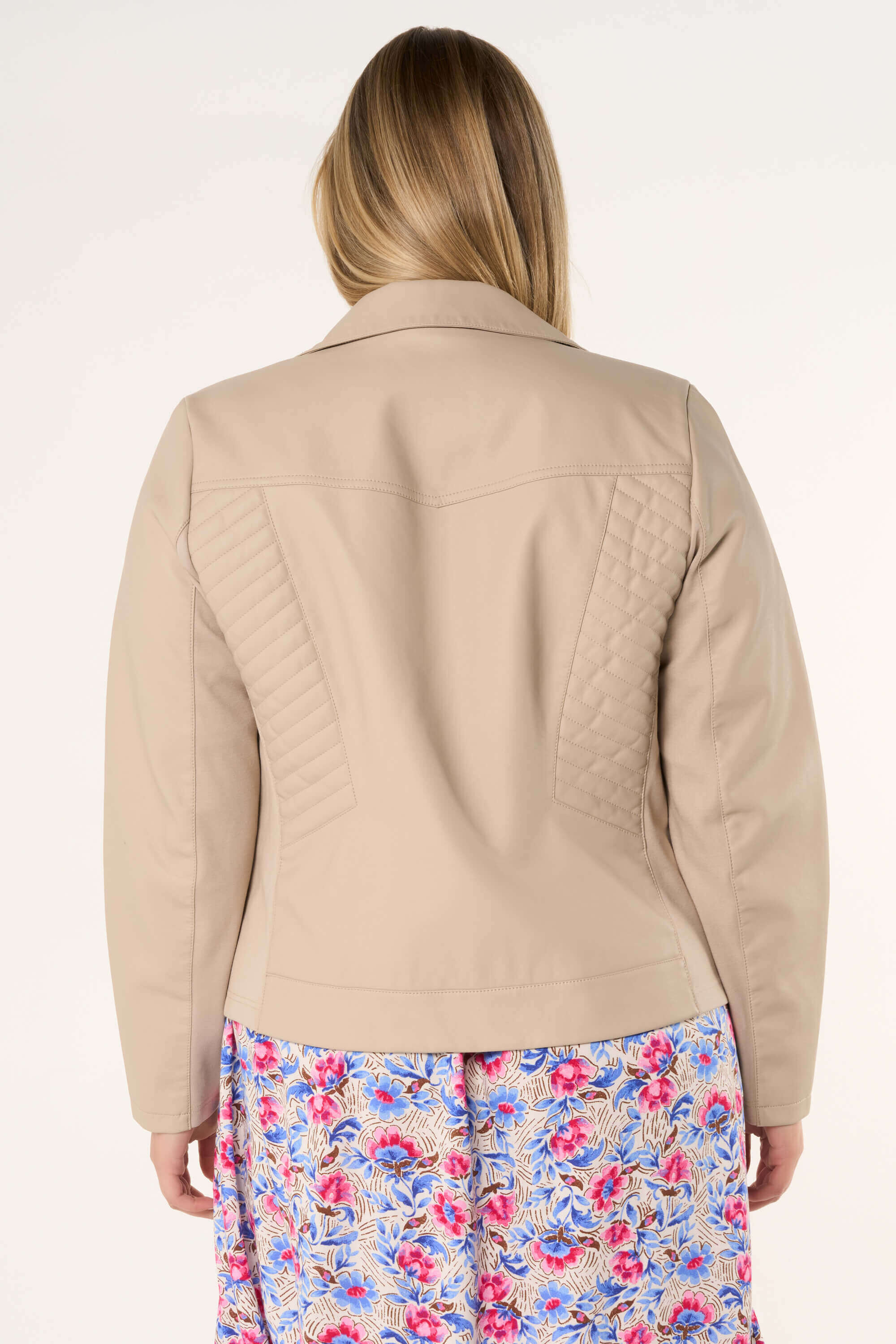 Veste en similicuir noire image number 3