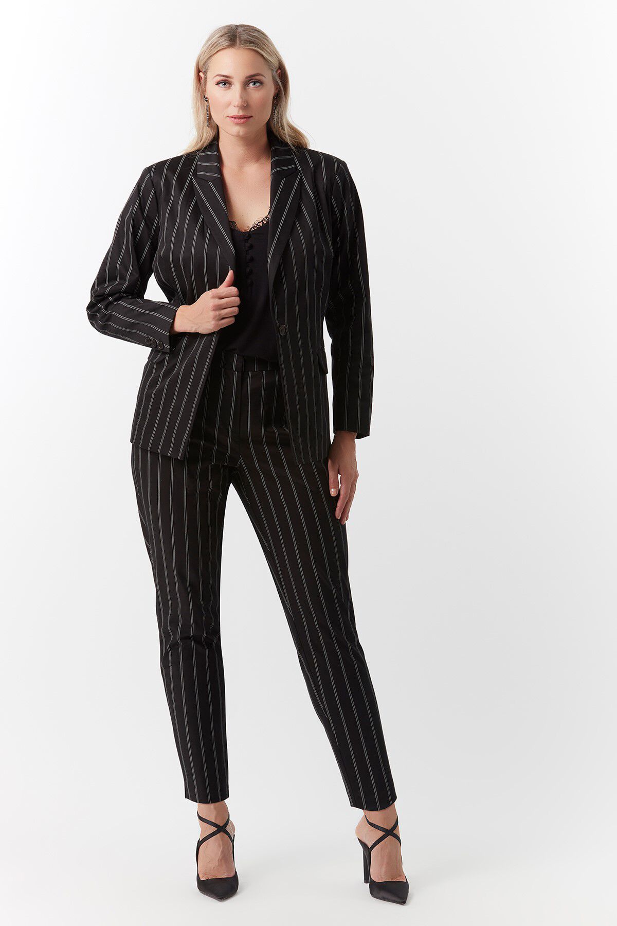 Pantalon ray&eacute; image number 4