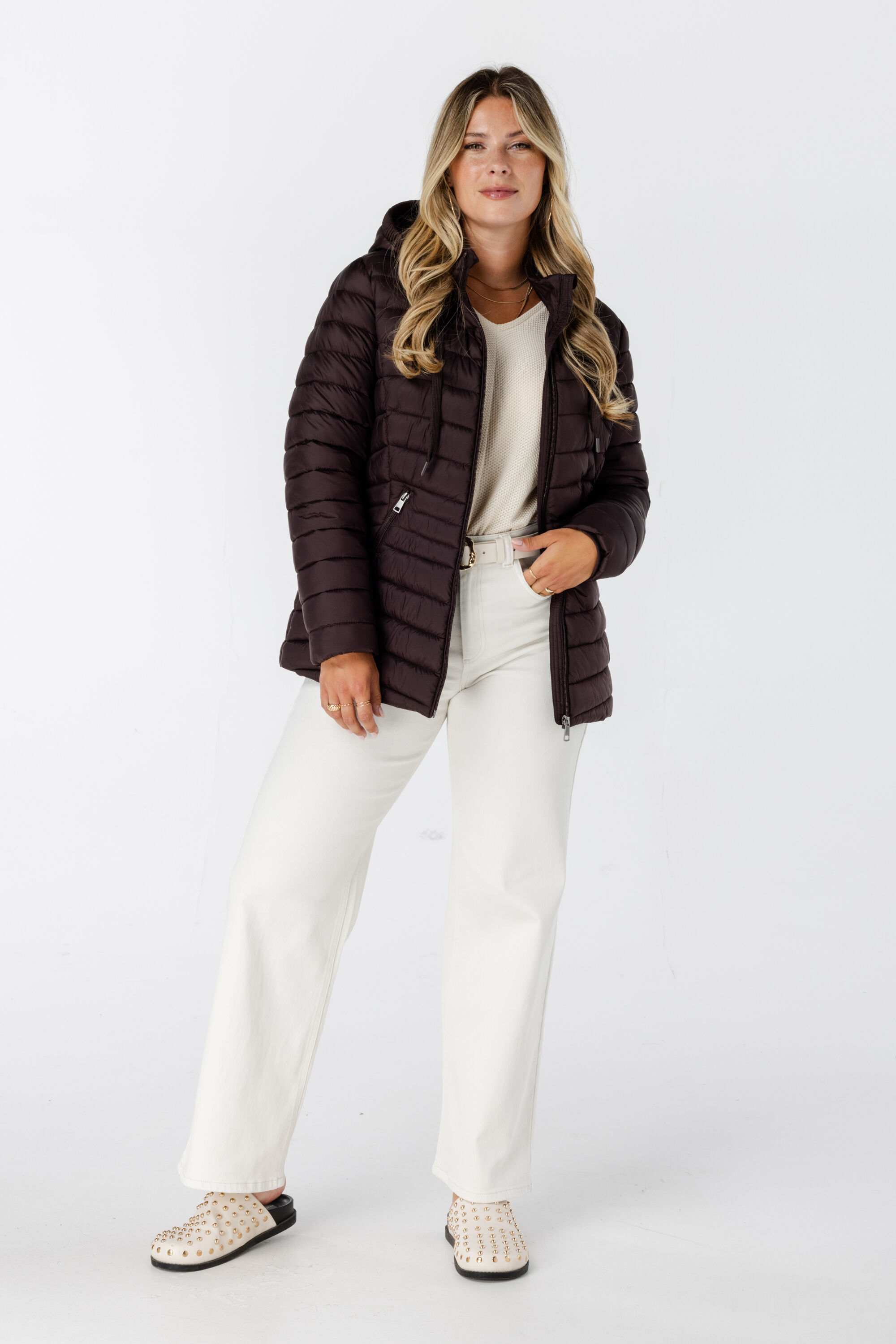 Veste l&eacute;g&egrave;rement matelass&eacute;e image number 5