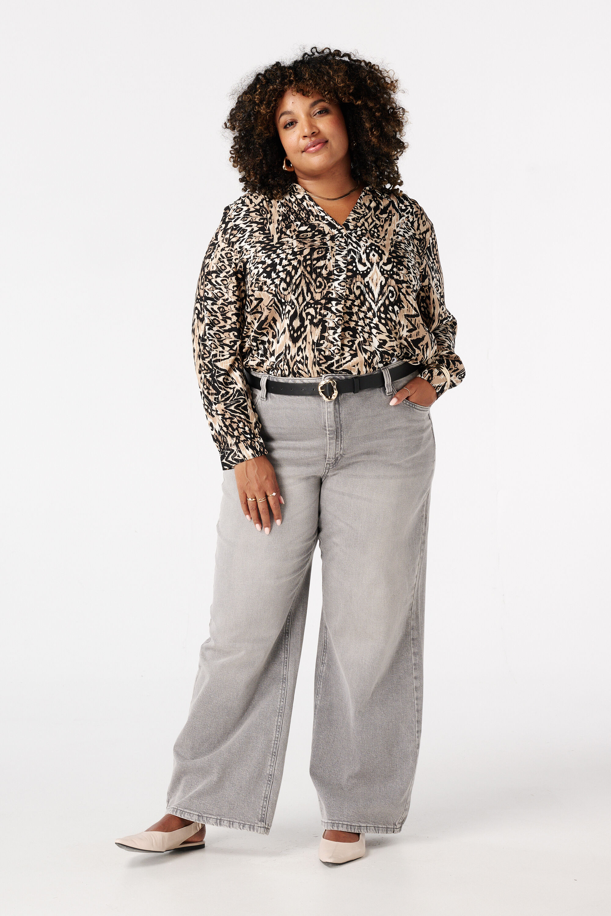 Chemisier &agrave; imprim&eacute; image number 5