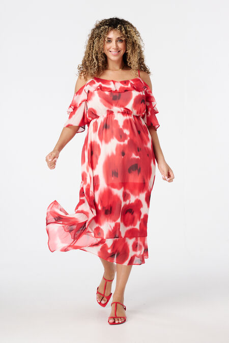 Robe midi imprimée Robe midi imprimée