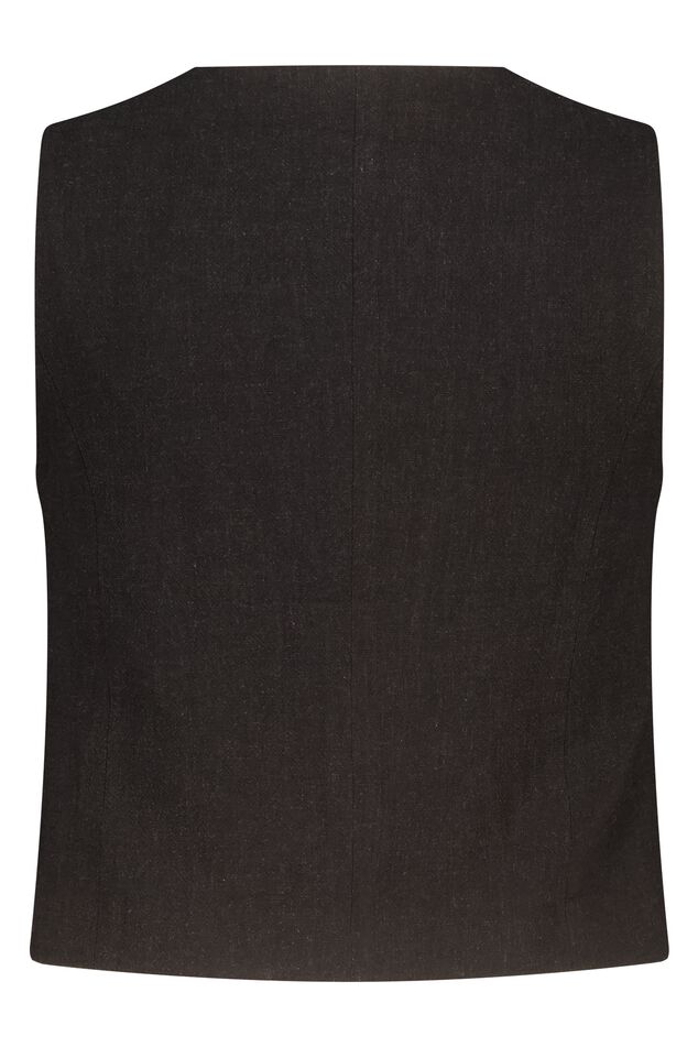 Gilet de costume en lin image number 2