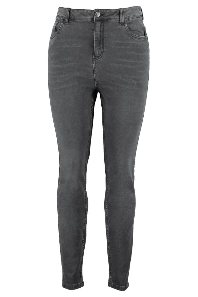 Jean moulant taille haute CHERRY image number 2