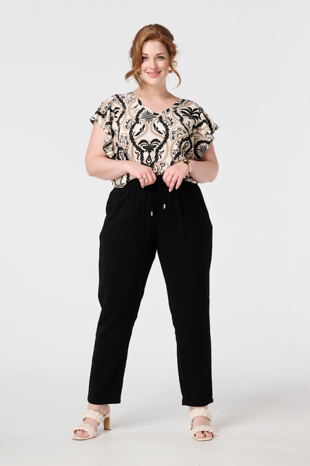 Pantalon confortable avec cordon Pantalon confortable avec cordon