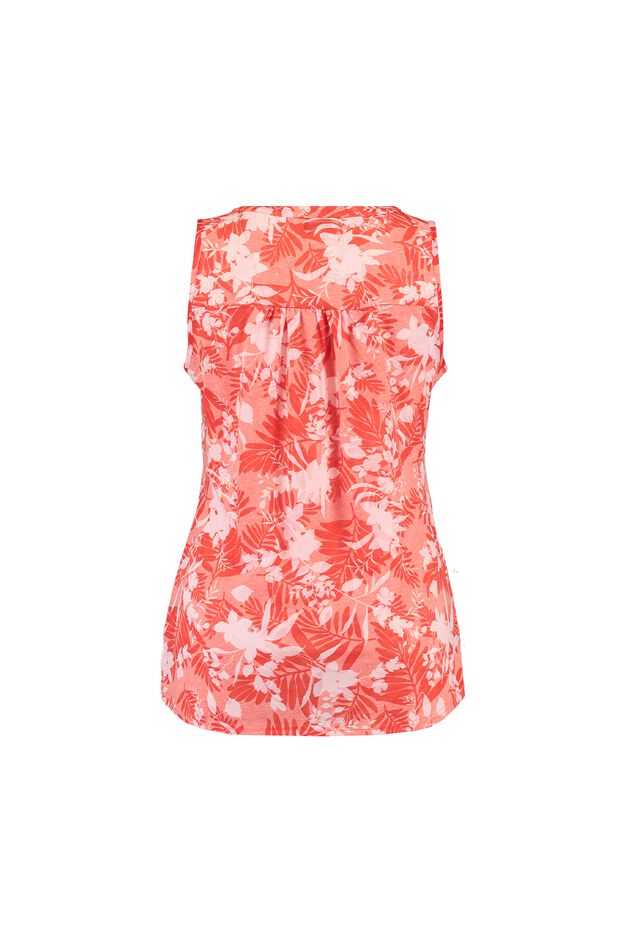 Haut sans manches avec effet délavé  image number 3