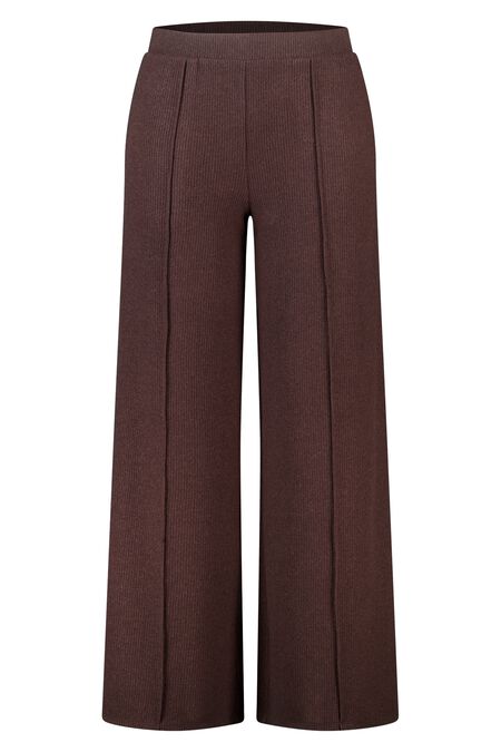 Pantalon droit à taille élastique