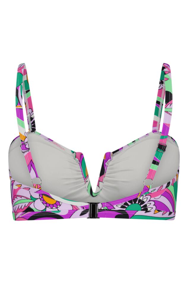 Haut de bikini avec détails en forme de V image number 3