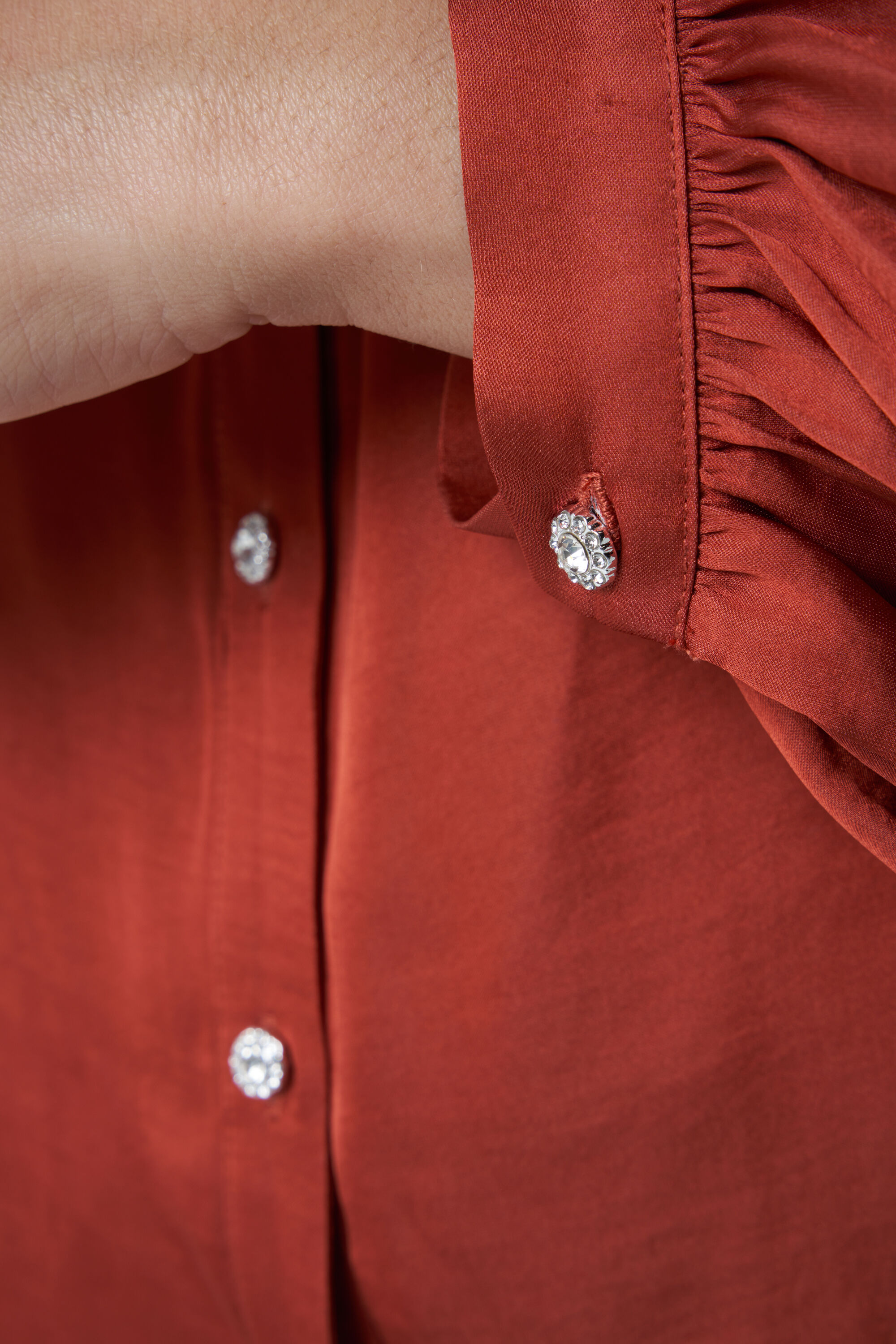 Chemisier en satin  image number 4