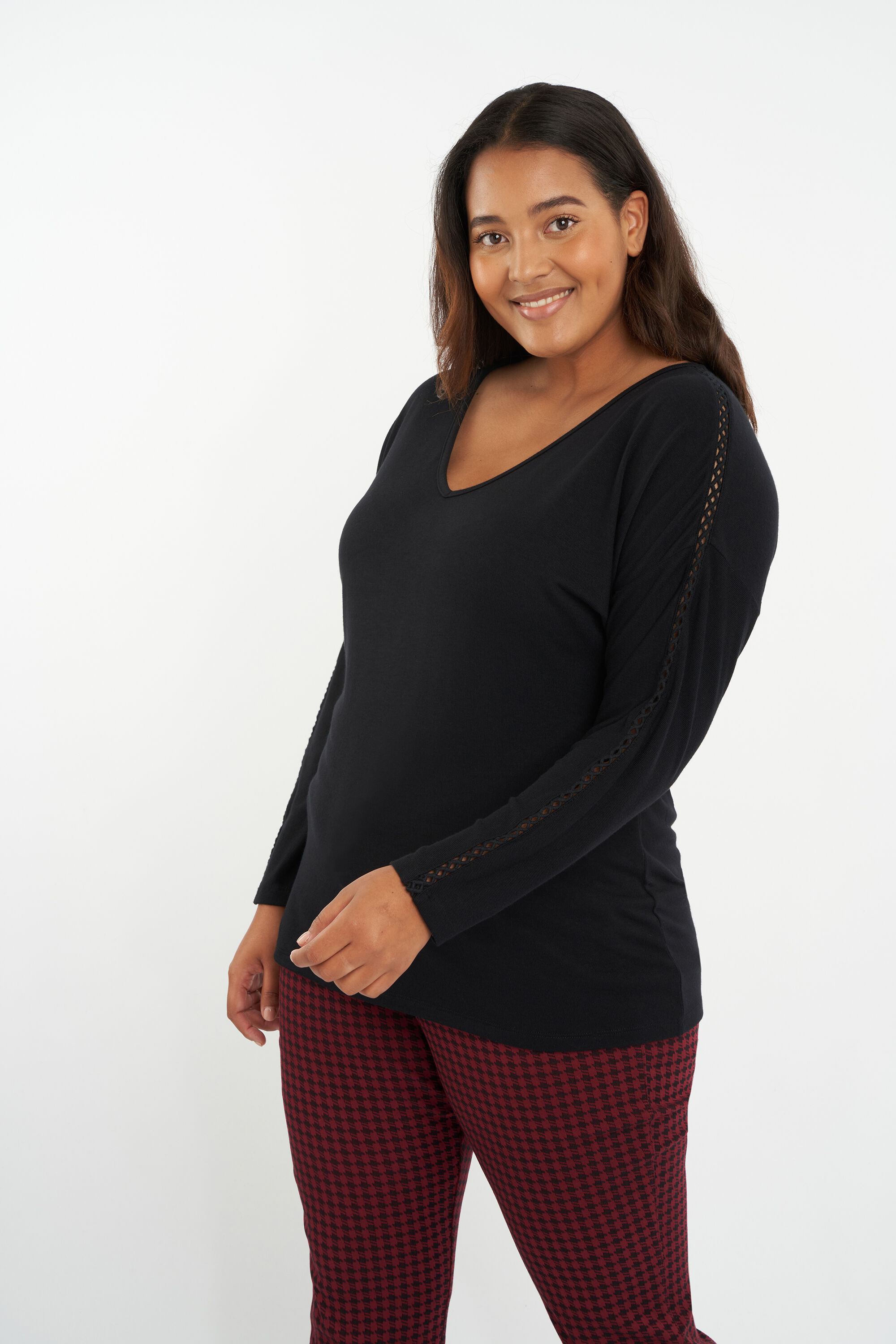 Pull aux manches chauve-souris