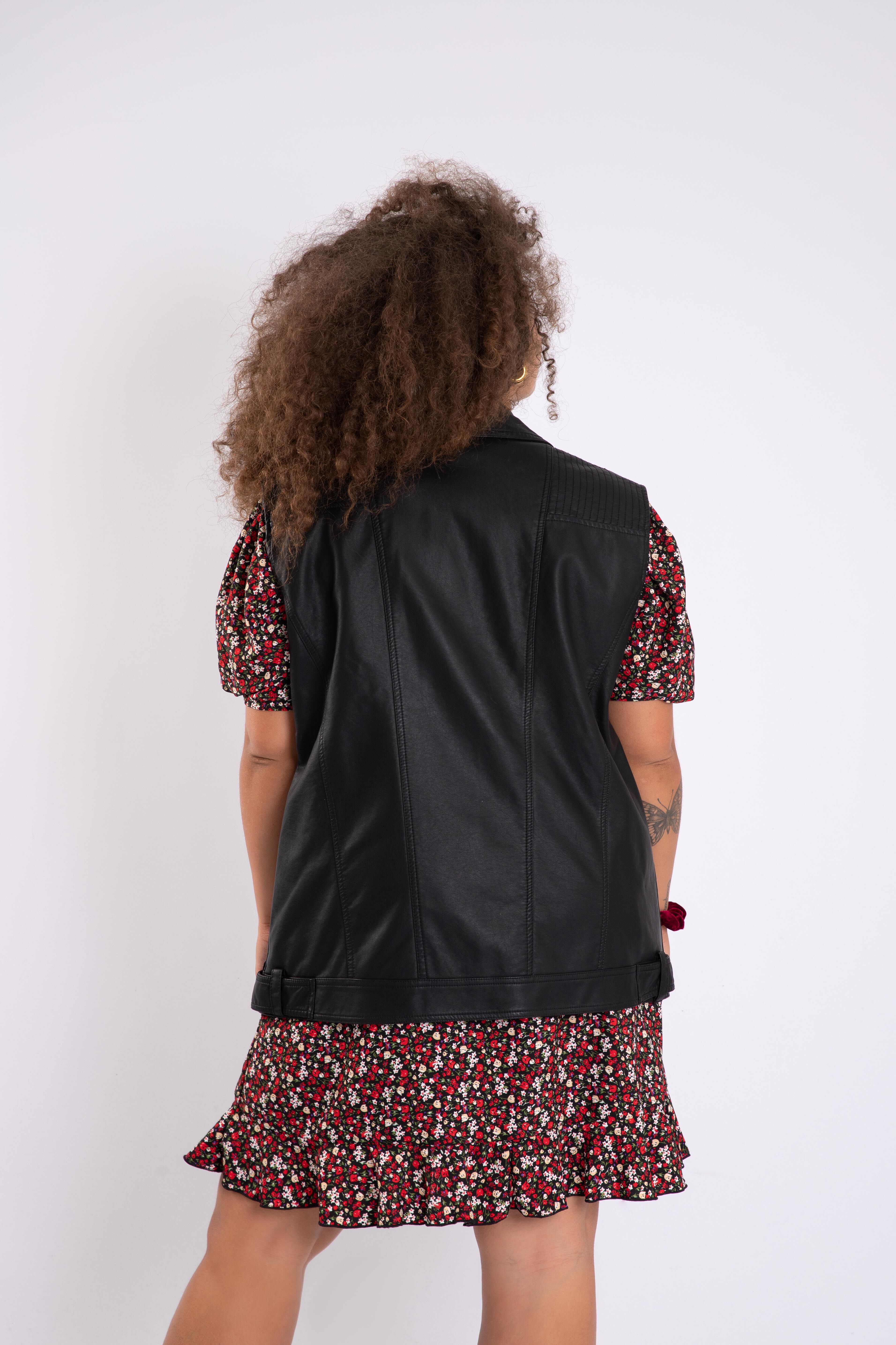 Gilet en similicuir  image number 3