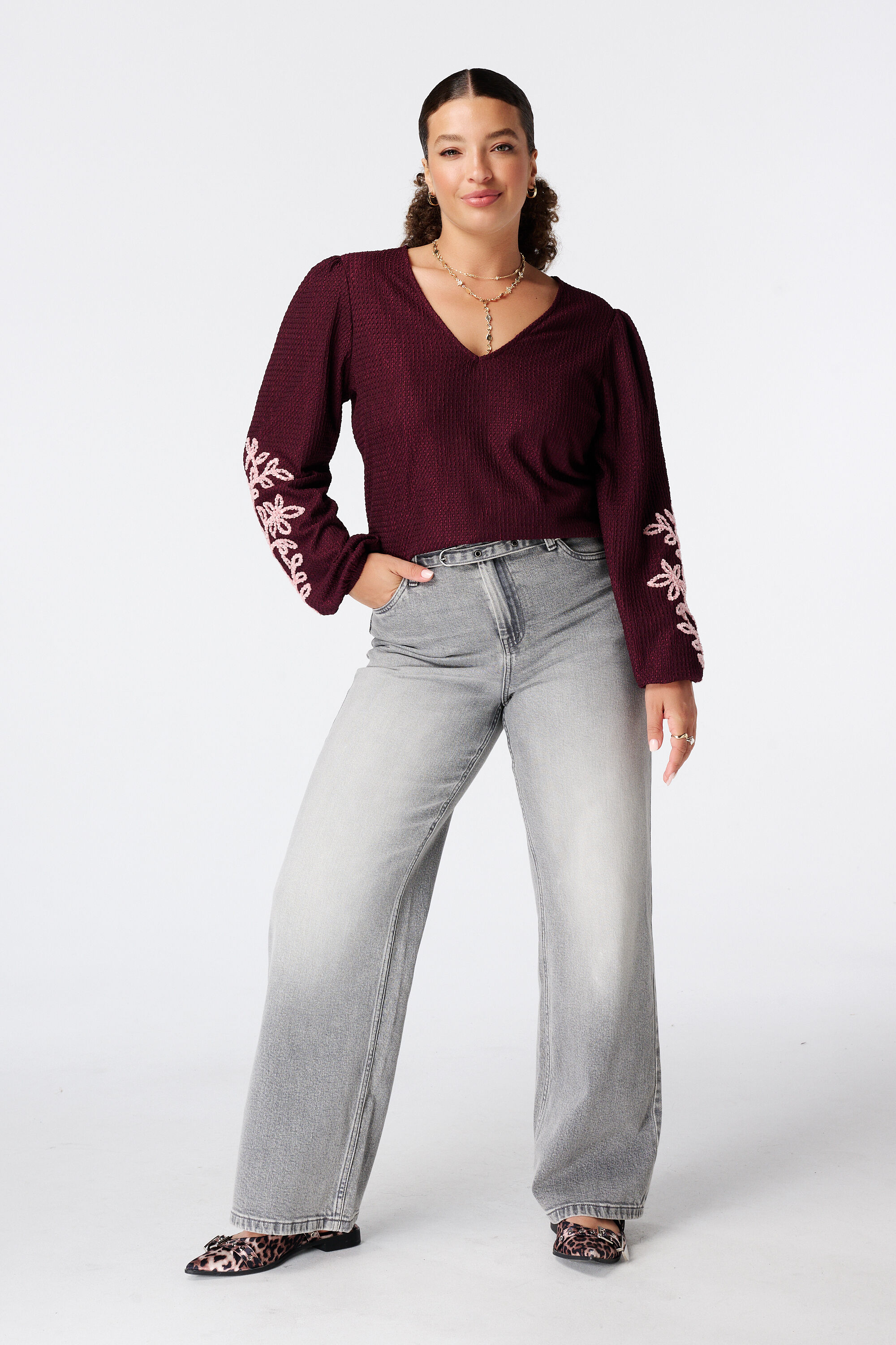 Haut avec broderie image number 5