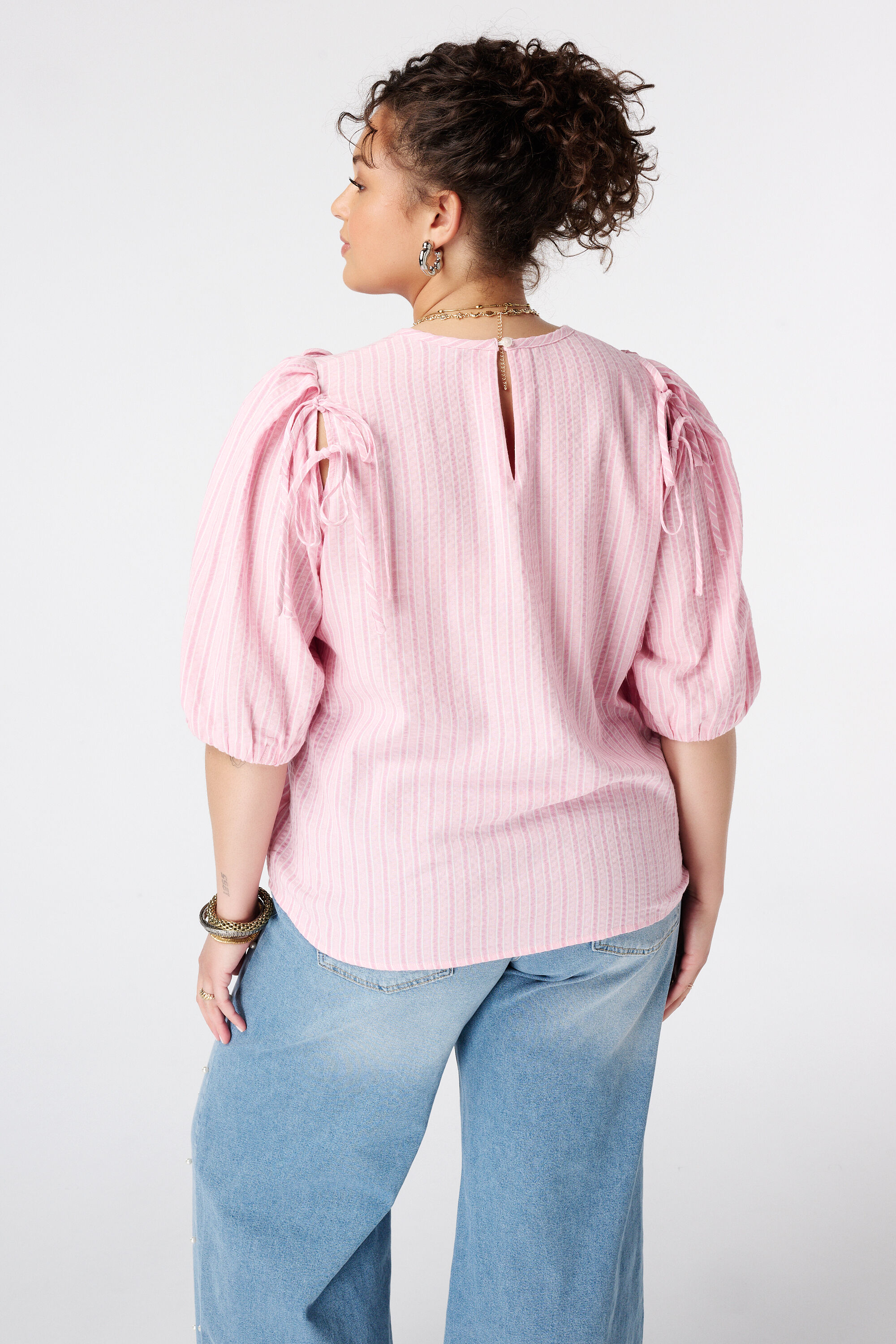 Blouse avec n&oelig;uds image number 3