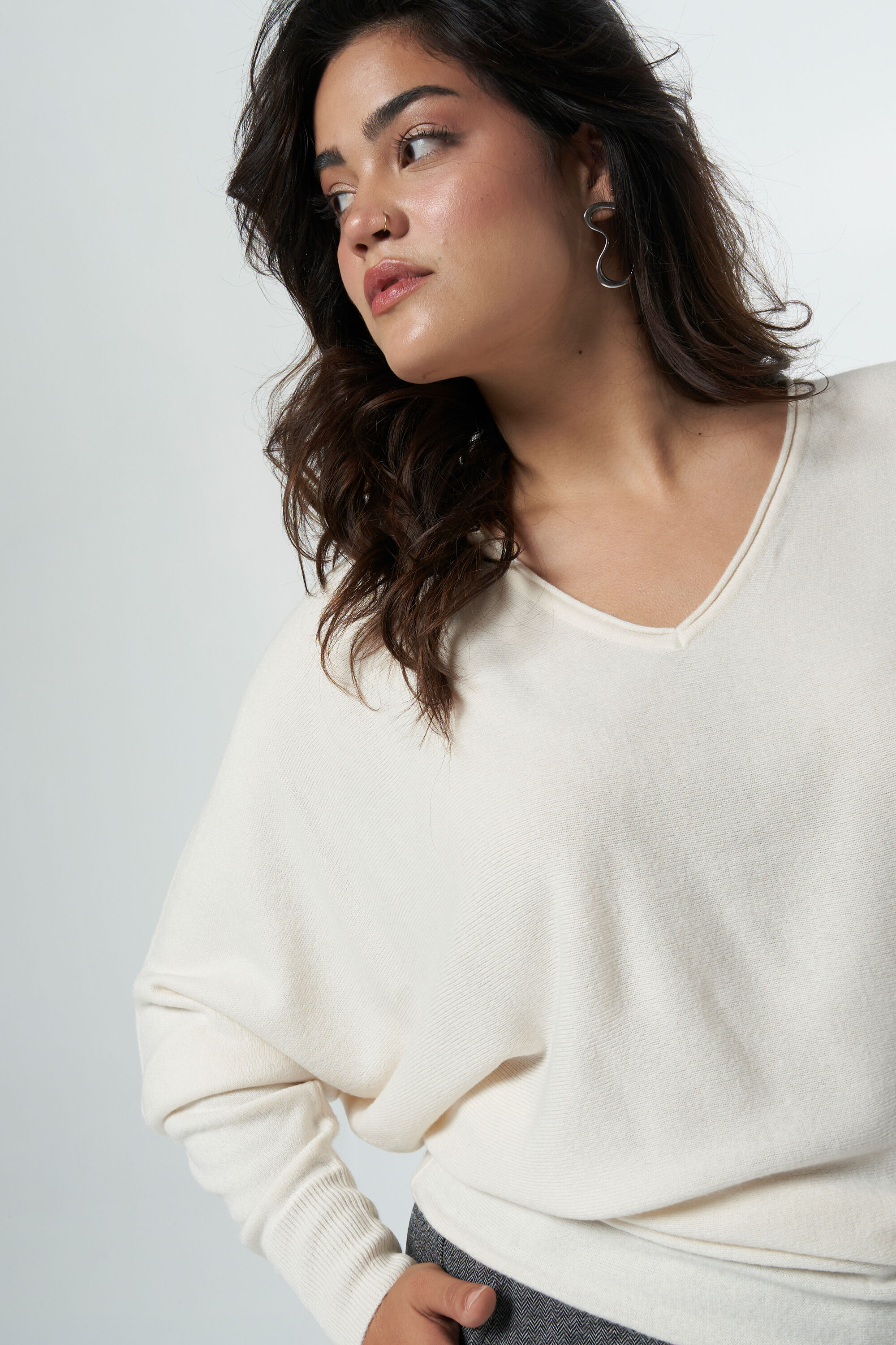 Pull &agrave; manches chauve-souris image number 4