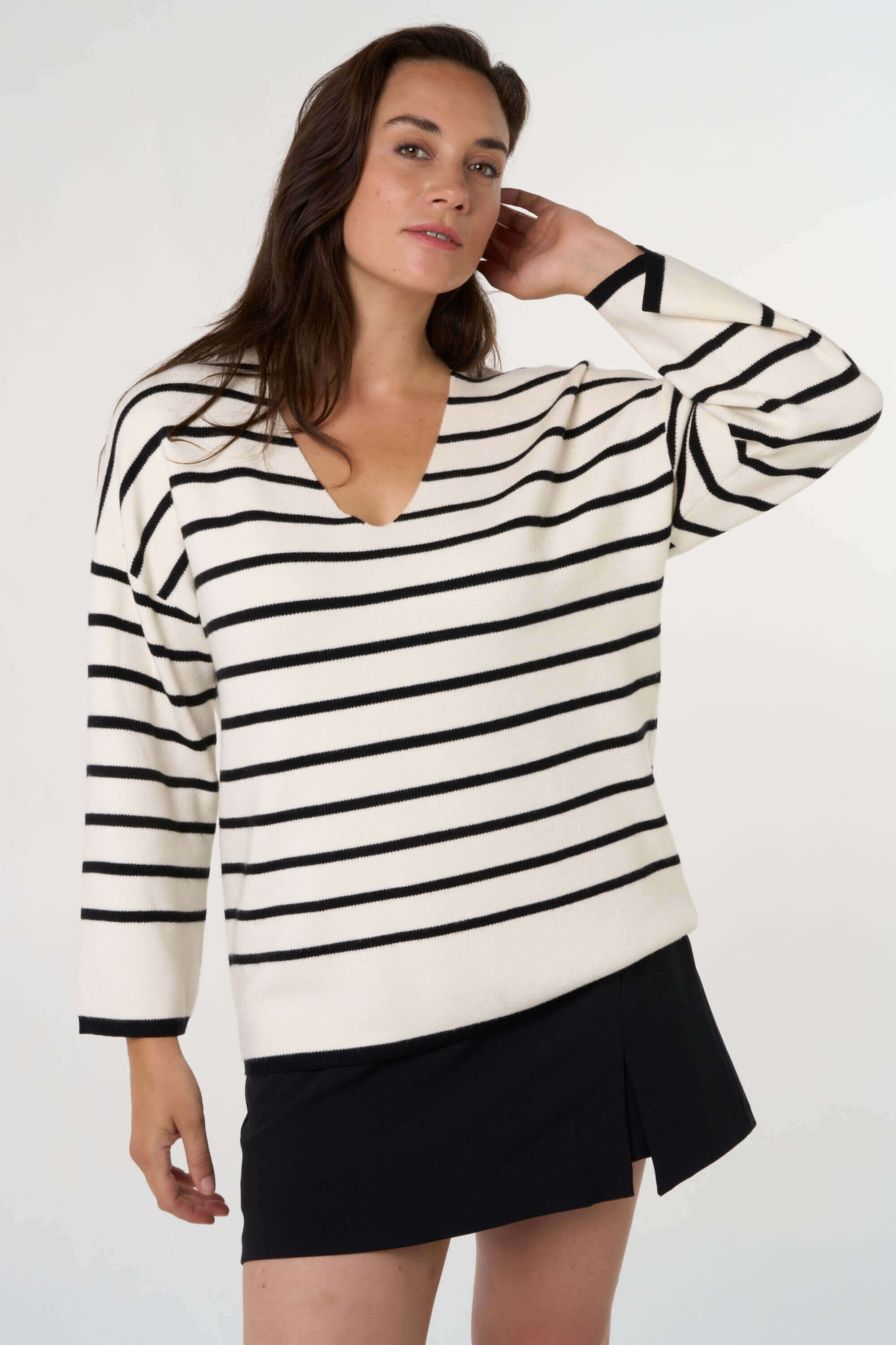 Pull &agrave; rayures  image number 6