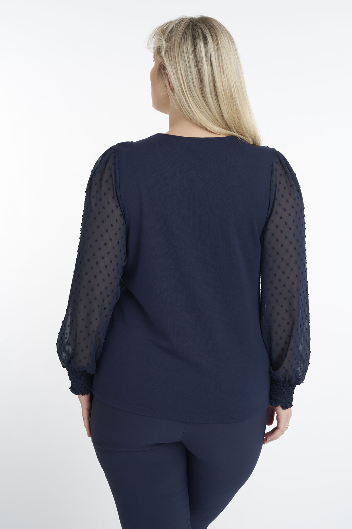 Haut &agrave; manches transparentes  image number 3