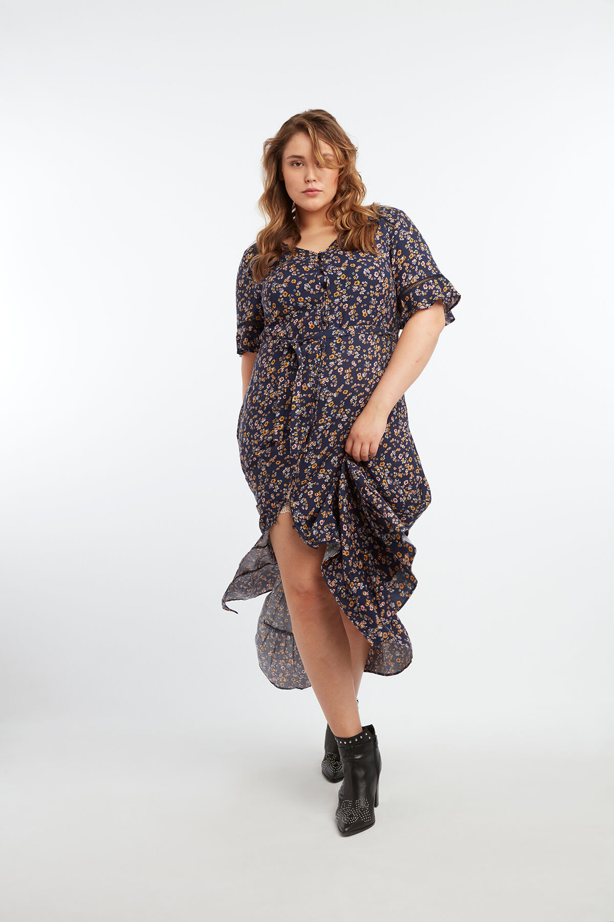 Maxi Robe &agrave; imprim&eacute; floral image number 3