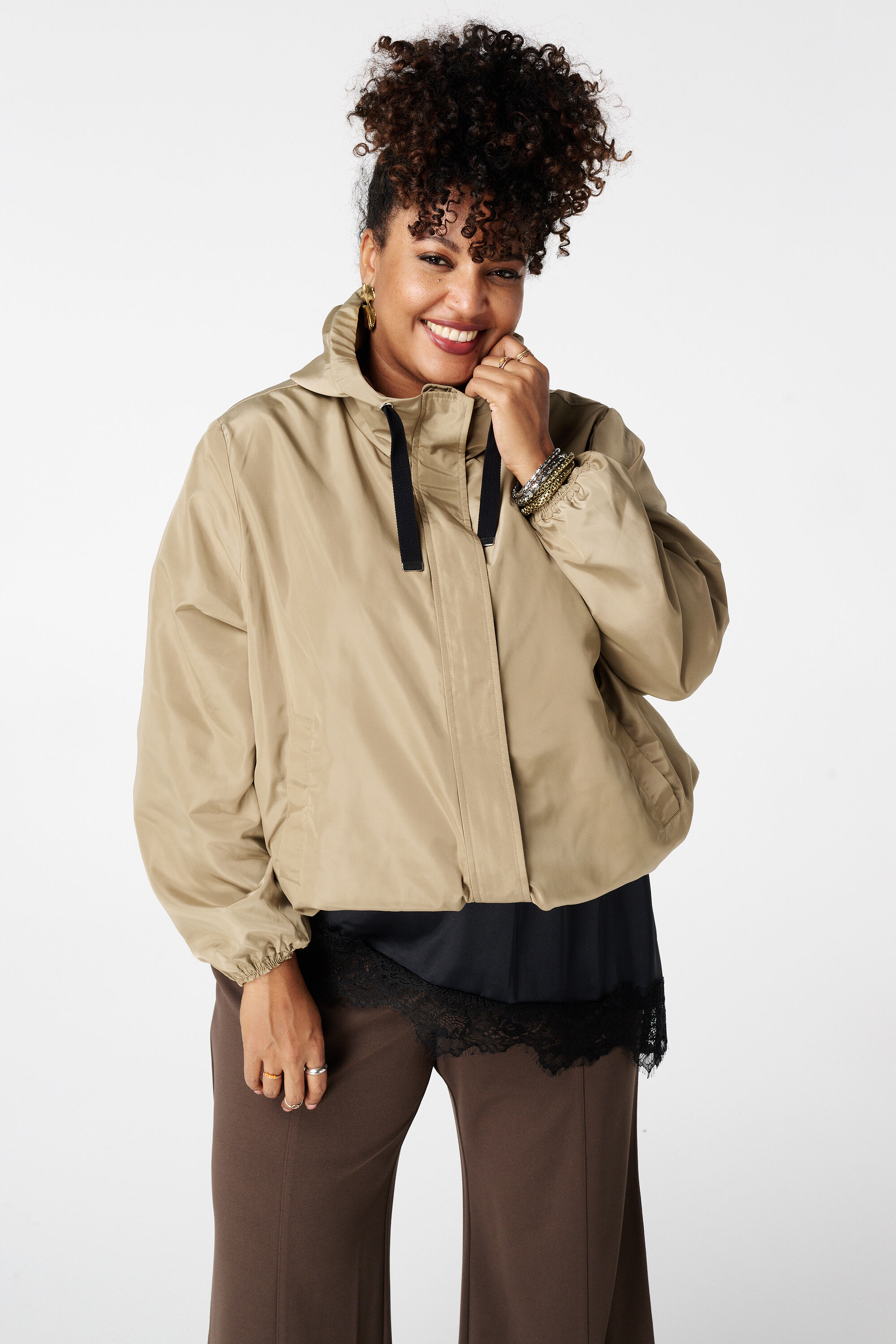 Veste &agrave; capuche