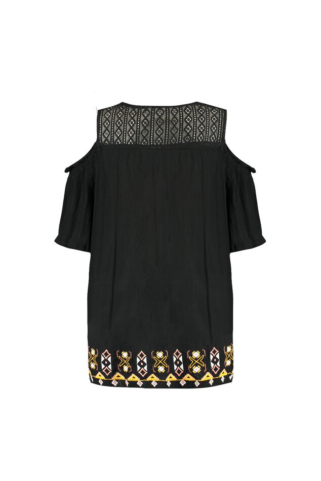 Chemisier à épaules dénudées image number 2