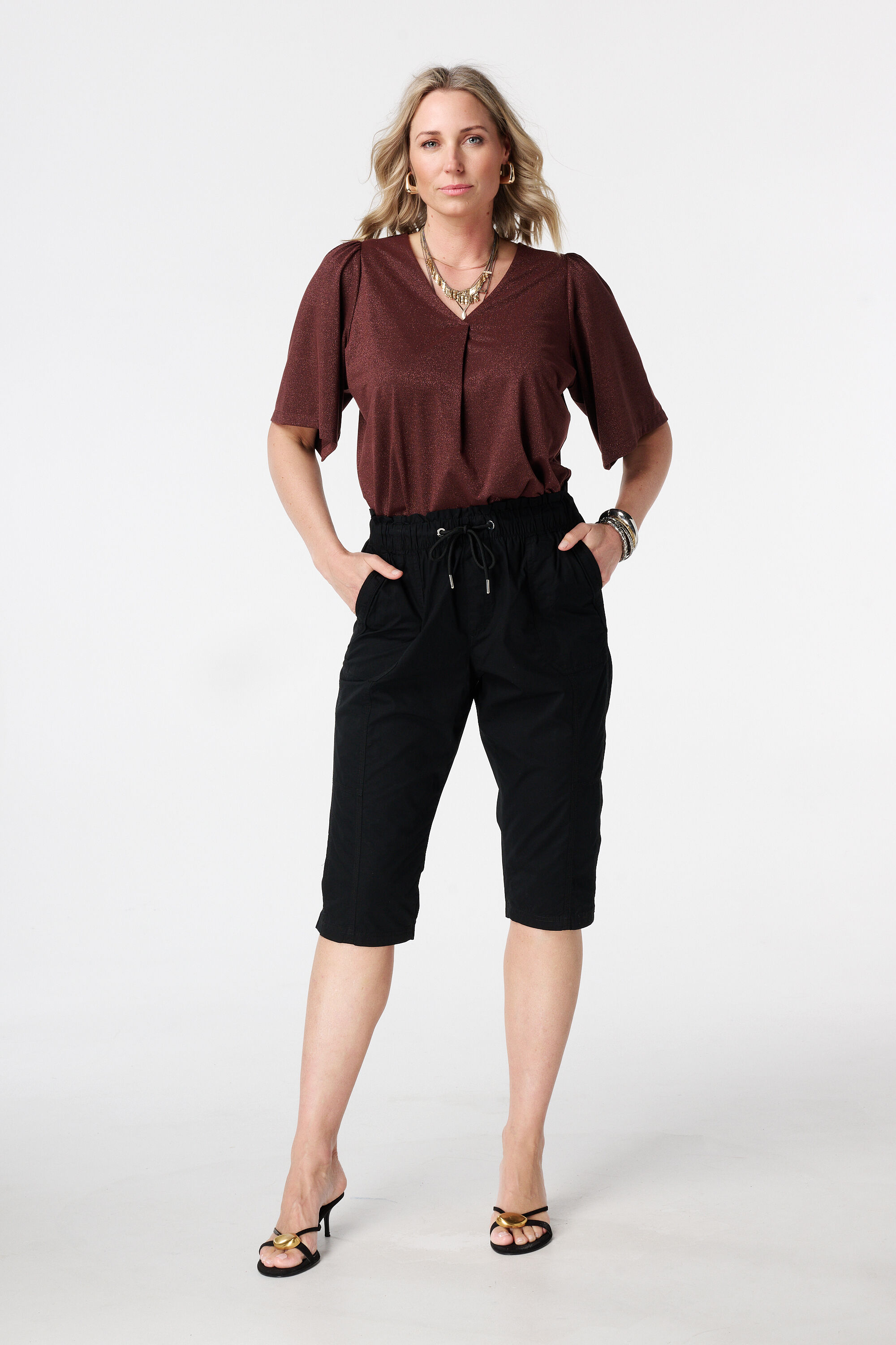 Top avec manches papillon image number 5