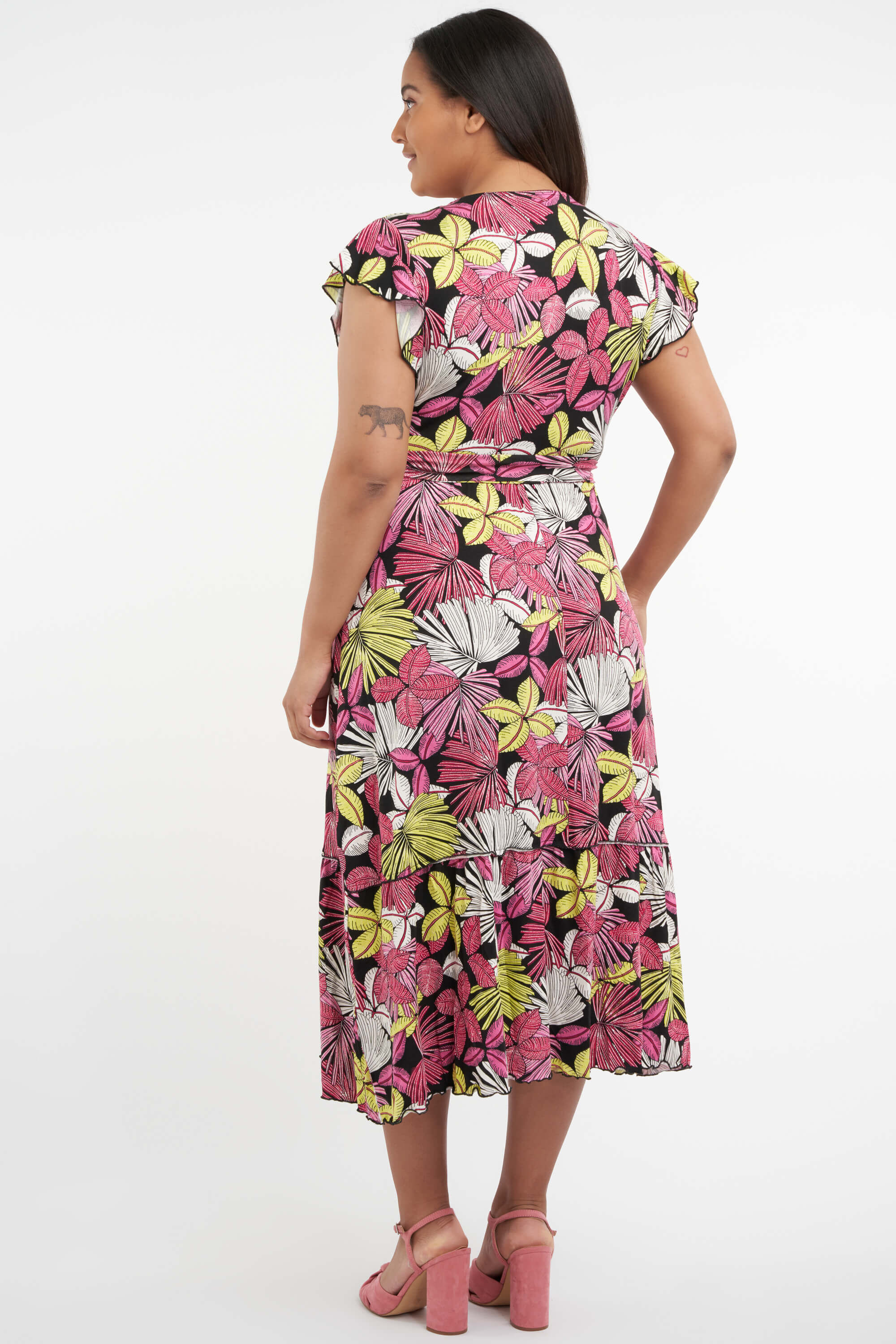 Robe portefeuille &agrave; imprim&eacute;  image number 3