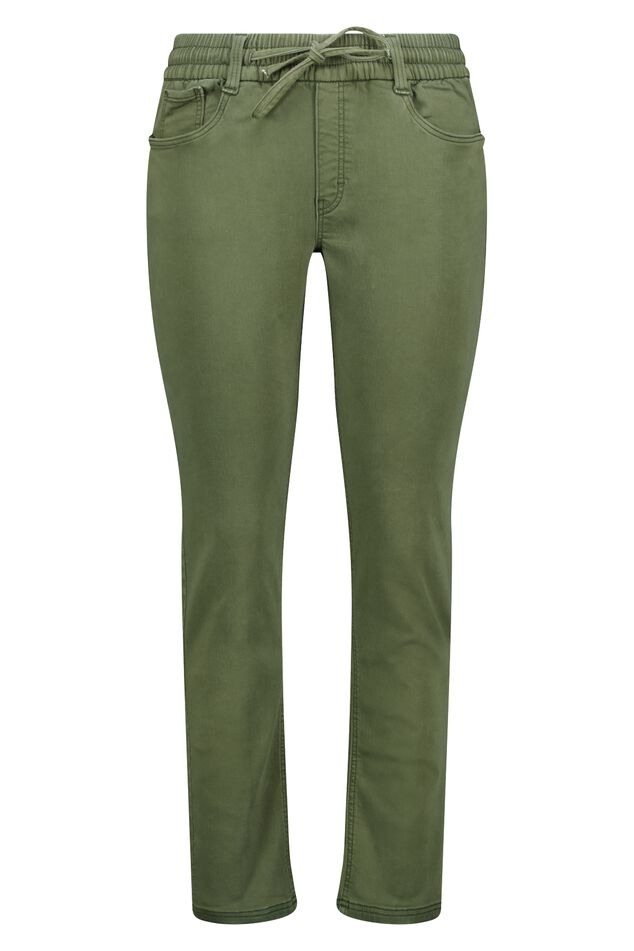 Pantalon jogger en denim image number 1