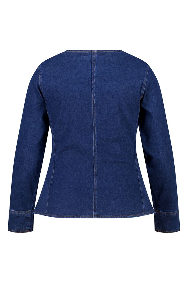 Veste en jean ajustée image number 2