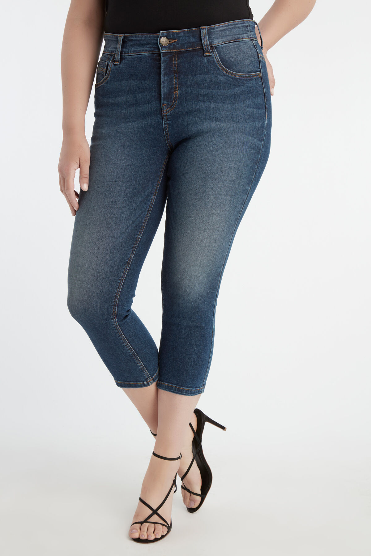 Jean 7/8&egrave;me Magic Simplicity SHAPES image number 3