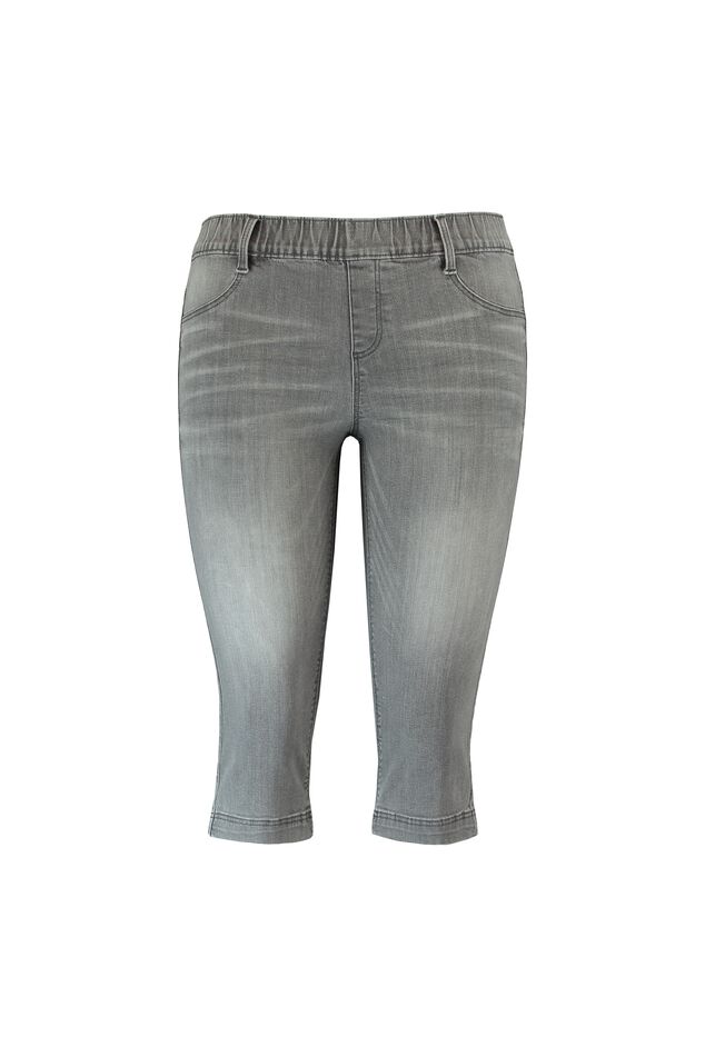 Jean jegging court image number 1