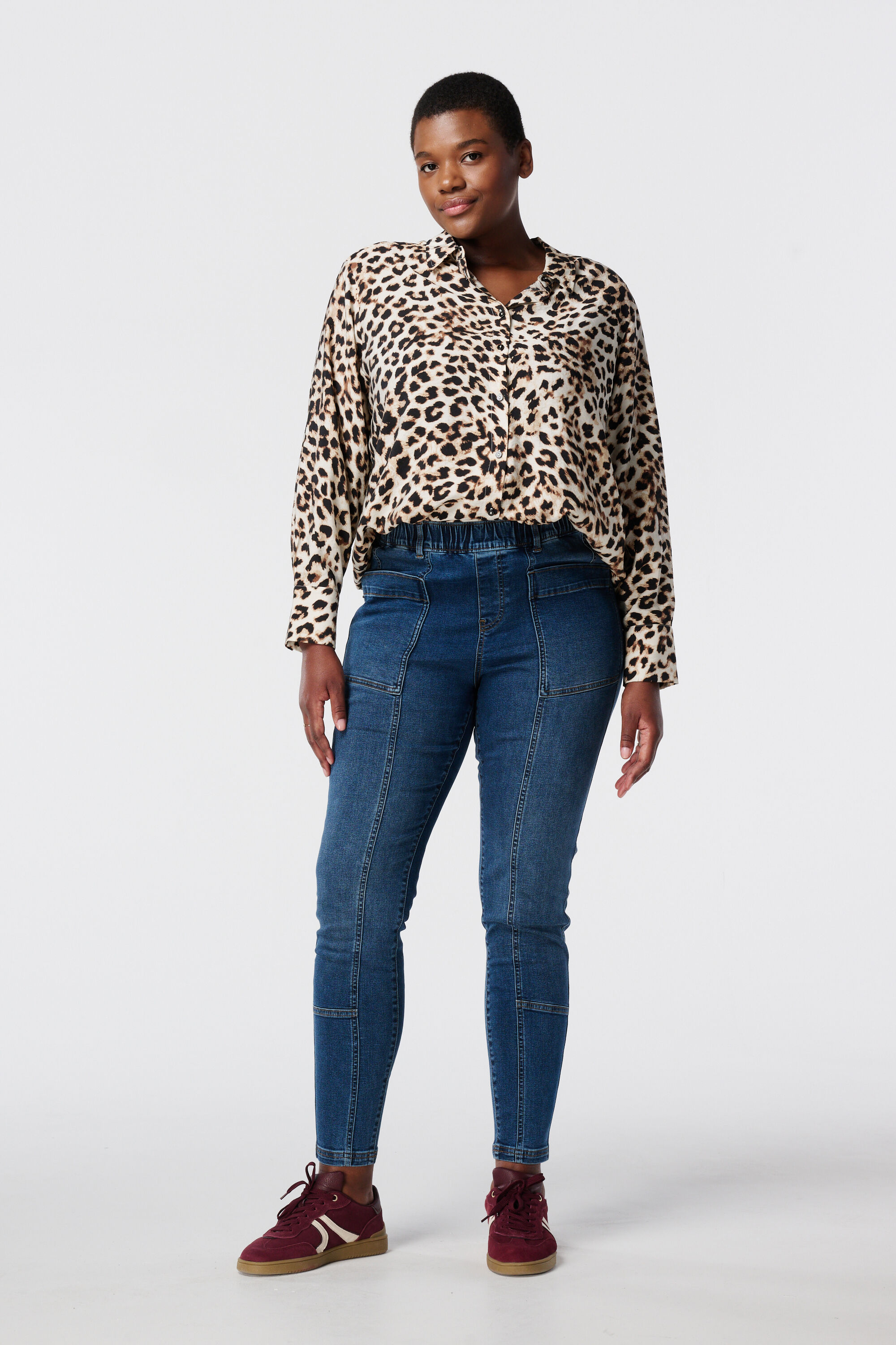 Chemisier &agrave; rayures image number 5