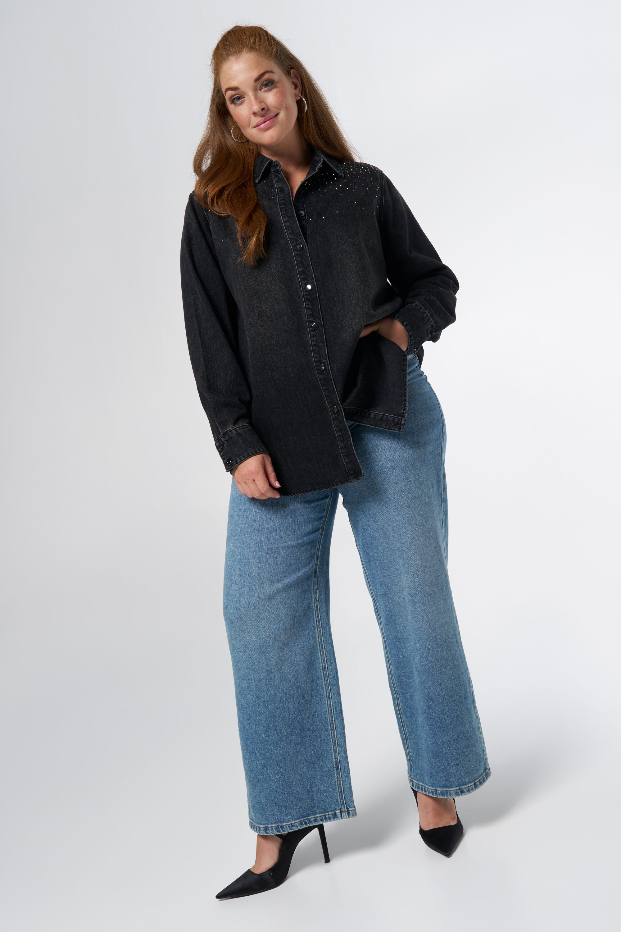 Chemisier en jean  image number 5
