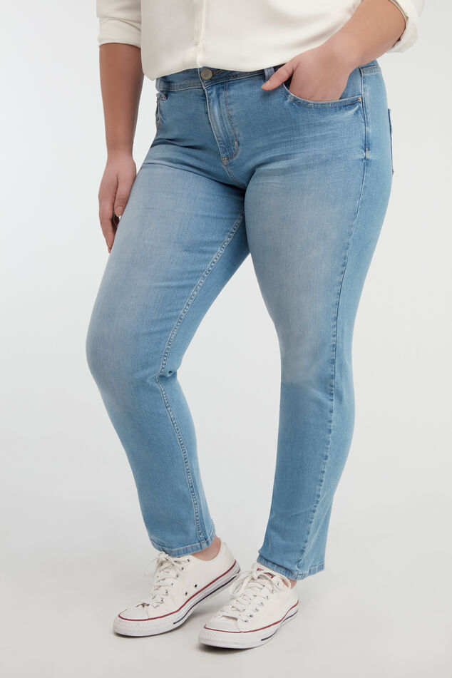 Jean coupe ample ROSE image number 5