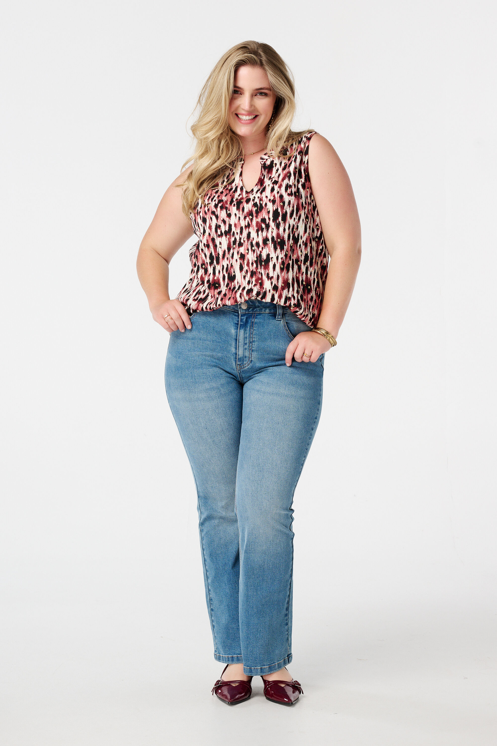 Top sans manches imprim&eacute; image number 5