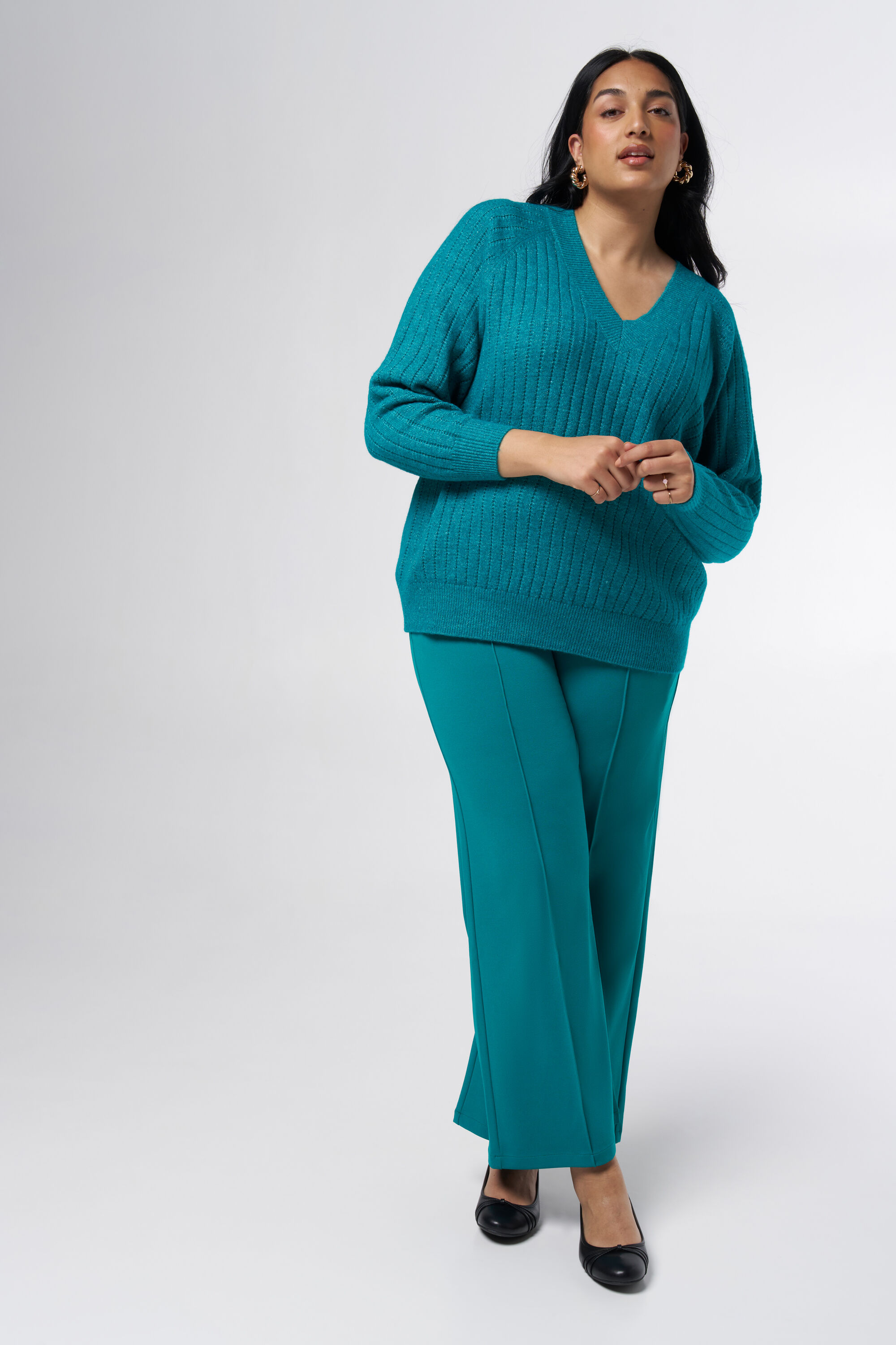 Pull en maille textur&eacute;e image number 5