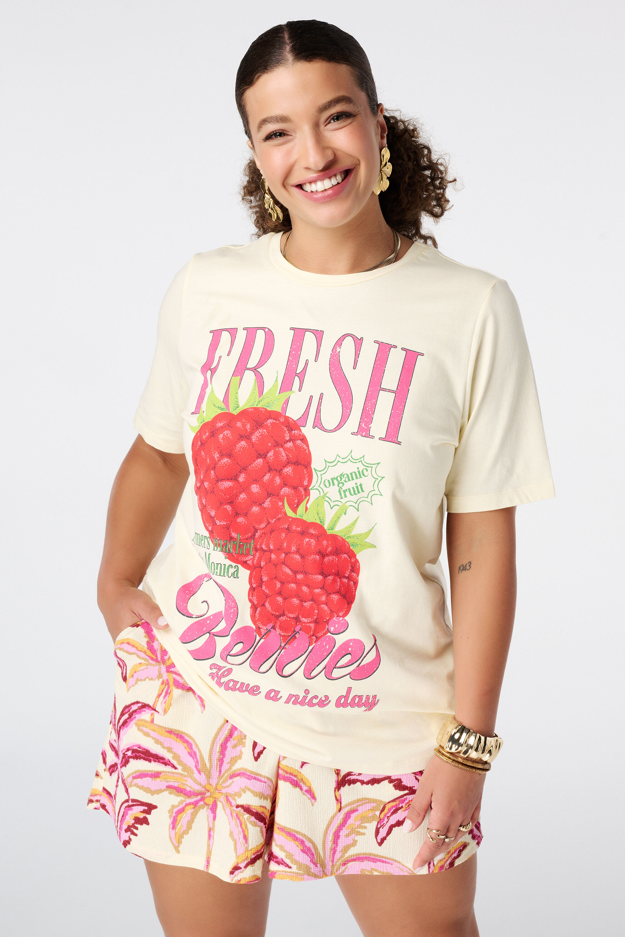 T-shirt avec texte