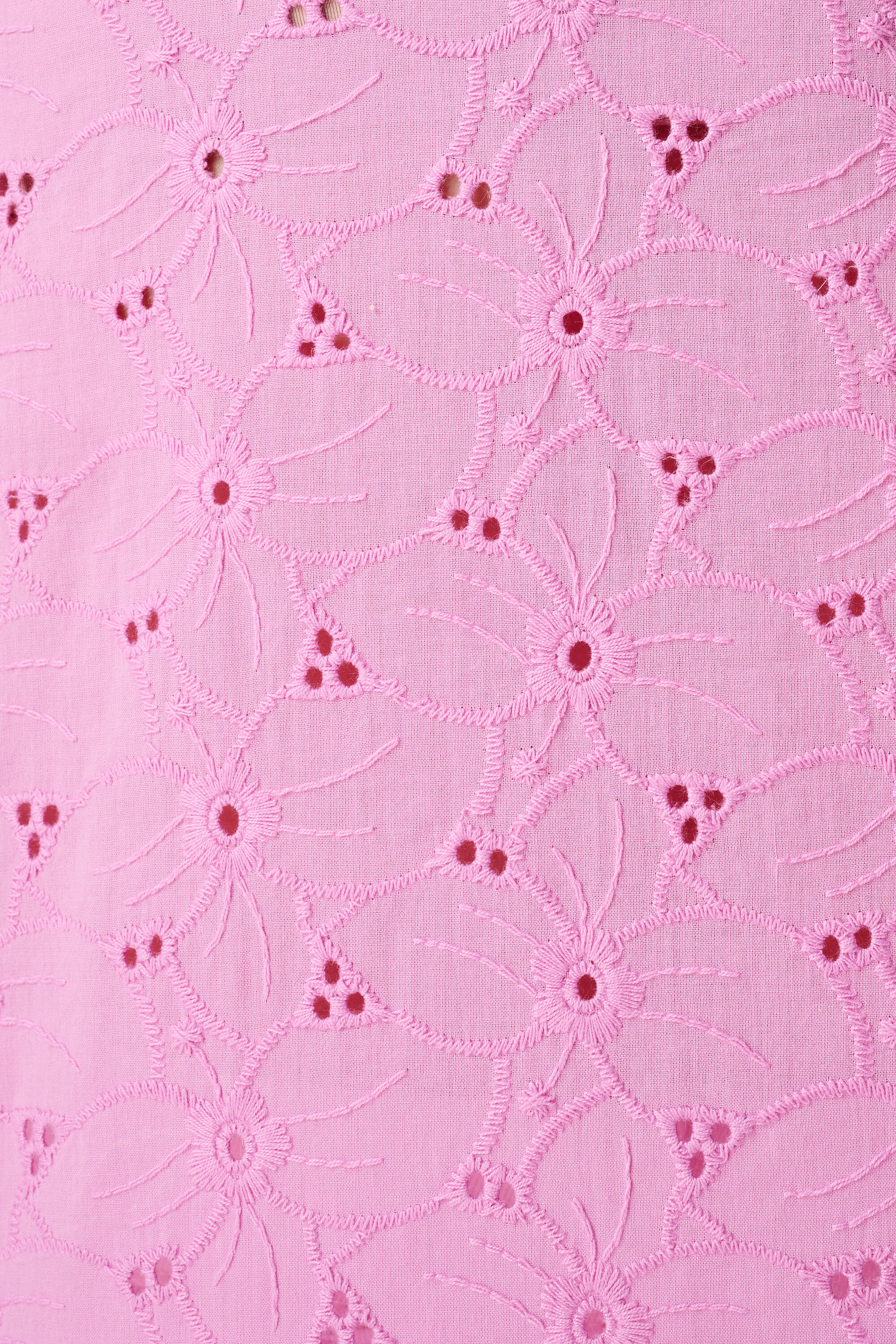 Chemisier brod&eacute; &agrave; manches bouffantes image number 6