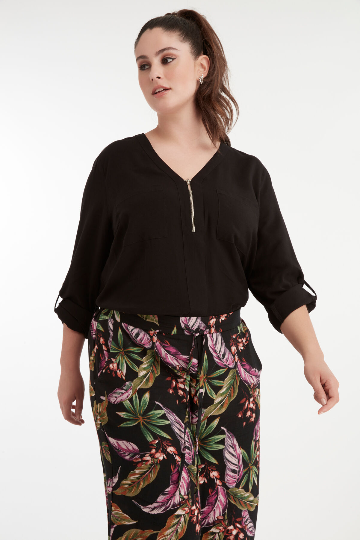 Chemisier &agrave; fermeture &Eacute;clair image number 3