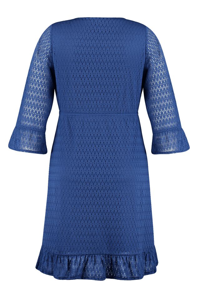 Robe portefeuille en dentelle image number 3