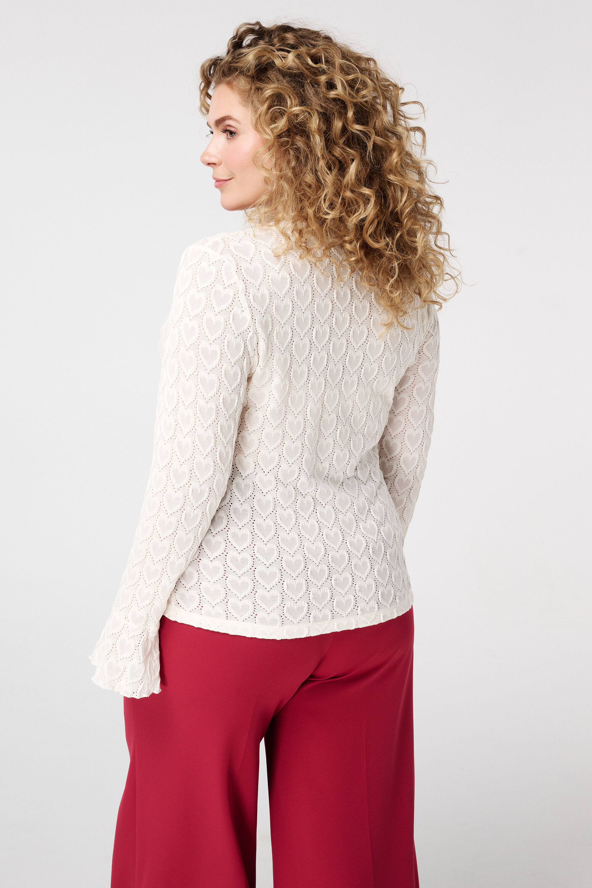 Top &agrave; manches trompettes image number 3