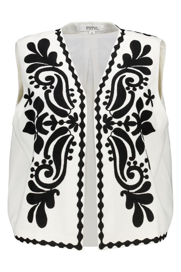 Gilet brodé image number 1