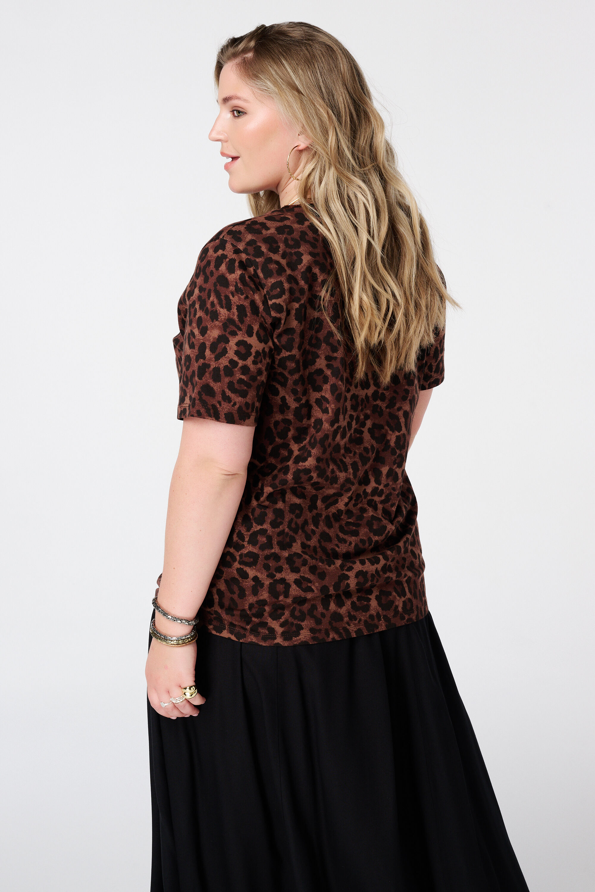 T-shirt &agrave; imprim&eacute; animalier image number 3