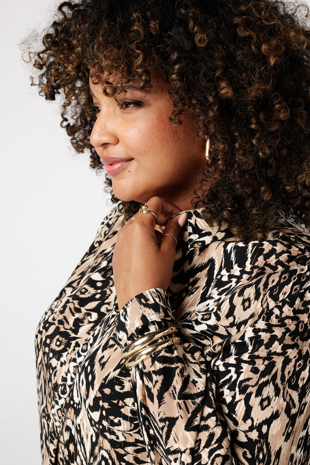 Chemisier à imprimé image number 4