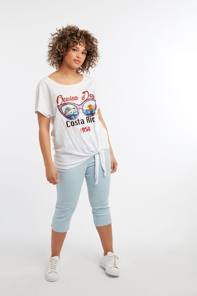 Jean jegging court image number 0