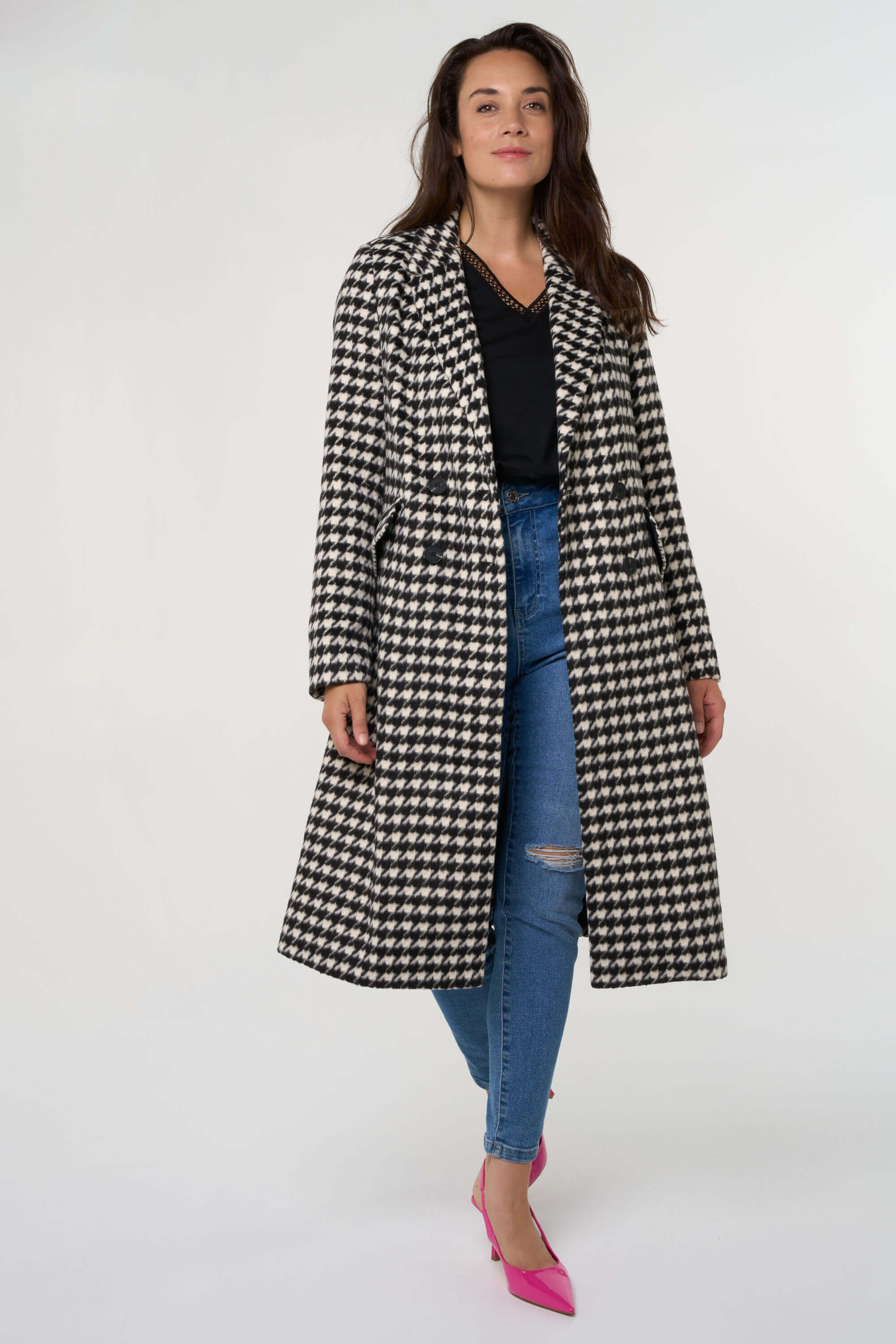 Manteau bicolore  image number 7