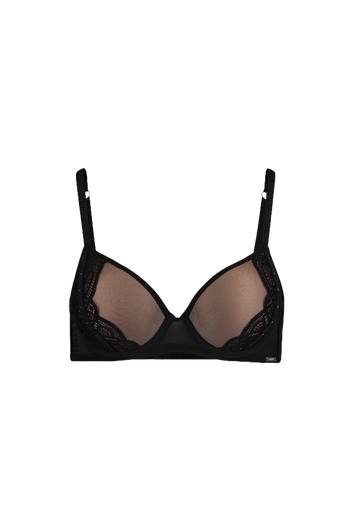 Soutien-gorge rembourr&eacute; avec d&eacute;tails en dentelle  - Tatum