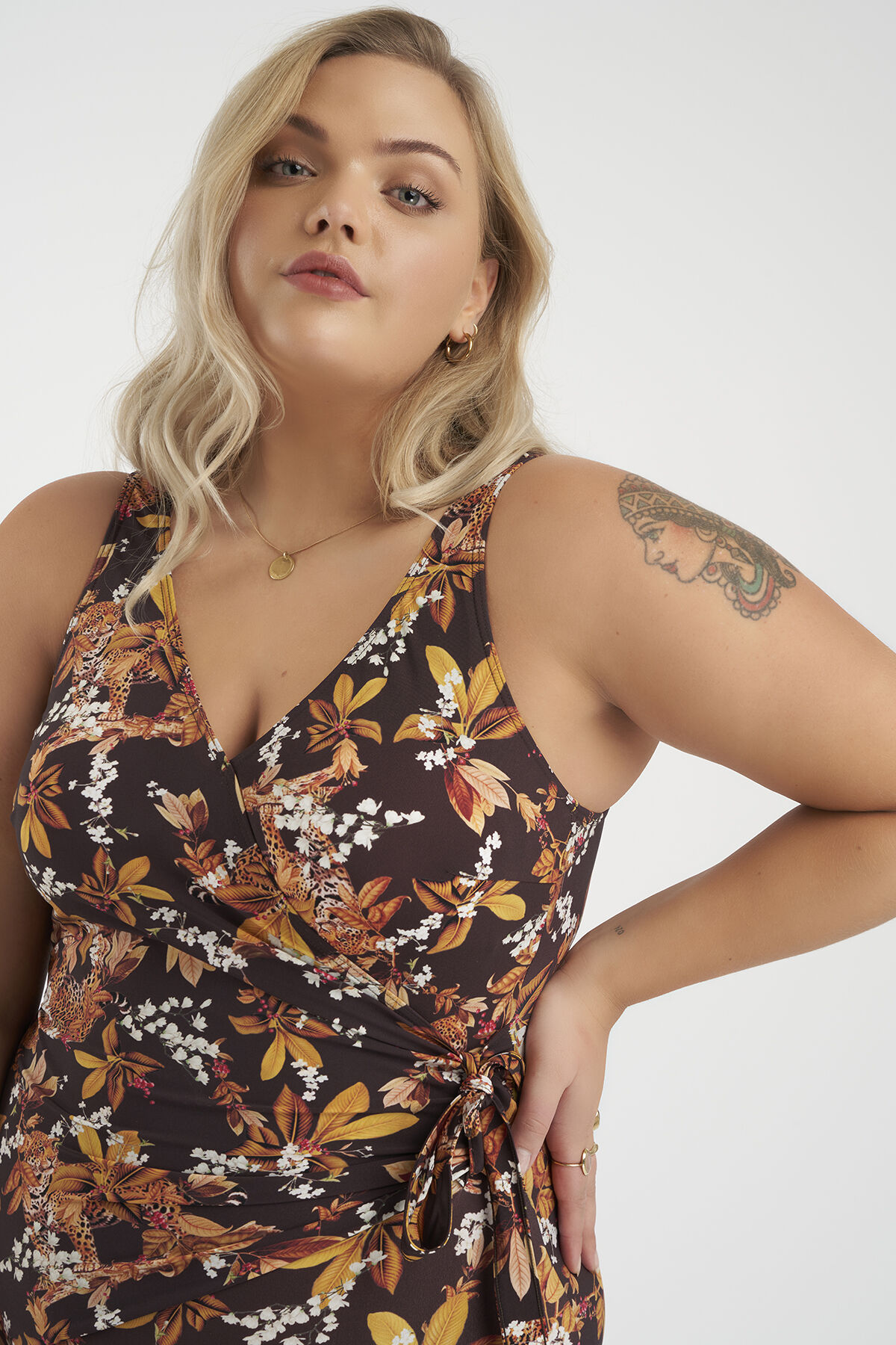 Maillot de bain &agrave; imprim&eacute; image number 6