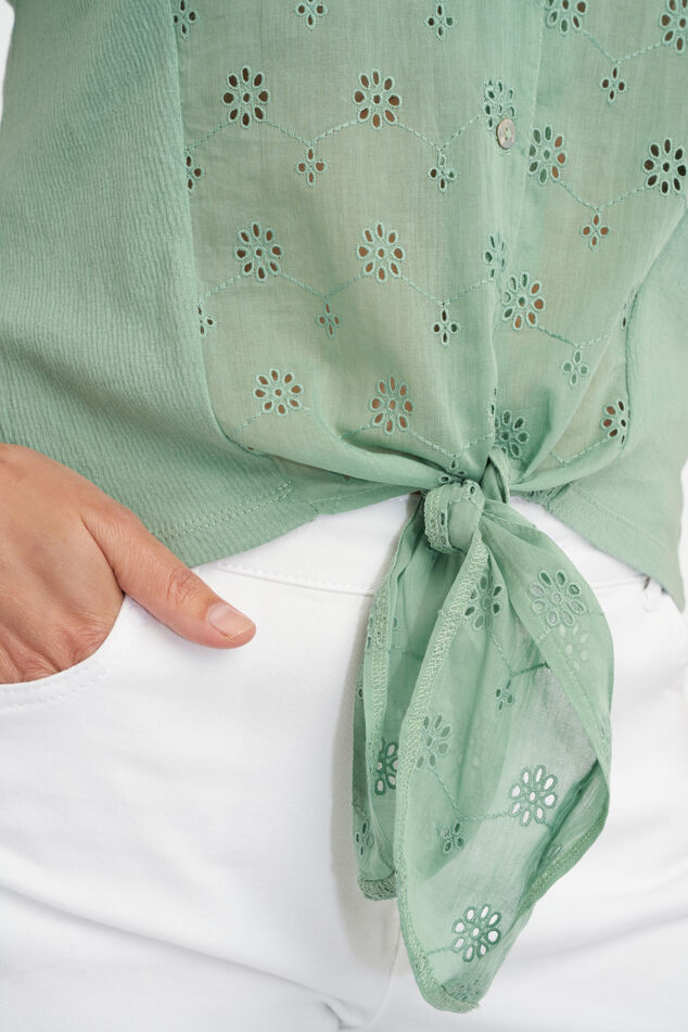 Chemisier au décor noué image number 5
