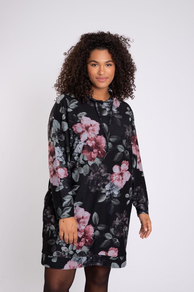 Robe pull avec imprimé floral image number 5