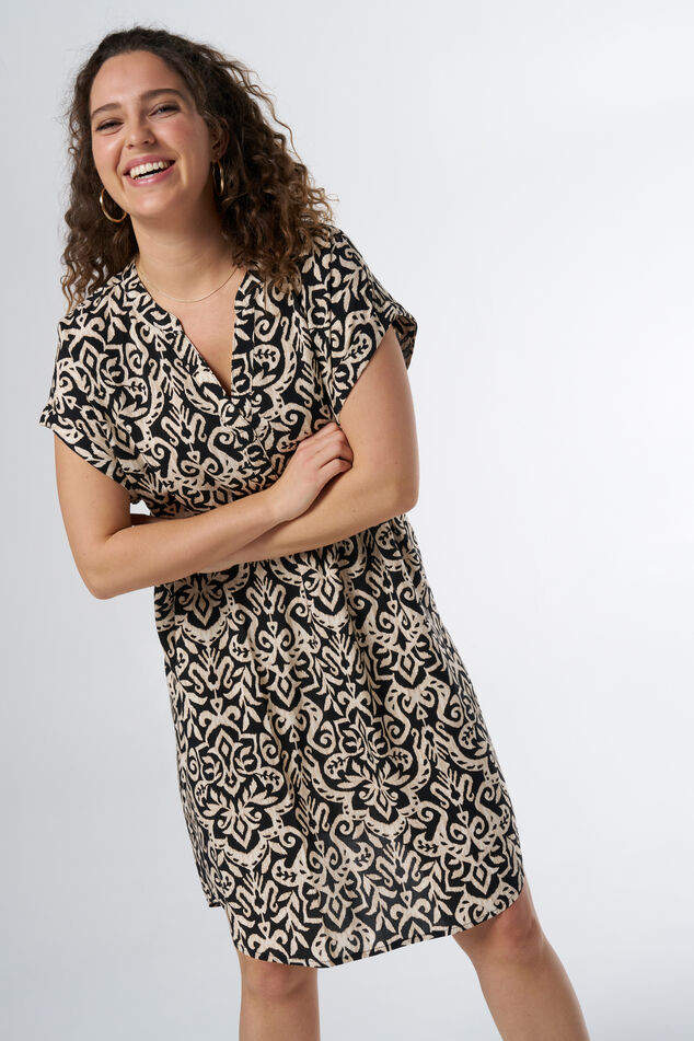 Robe ample à imprimé image number 5