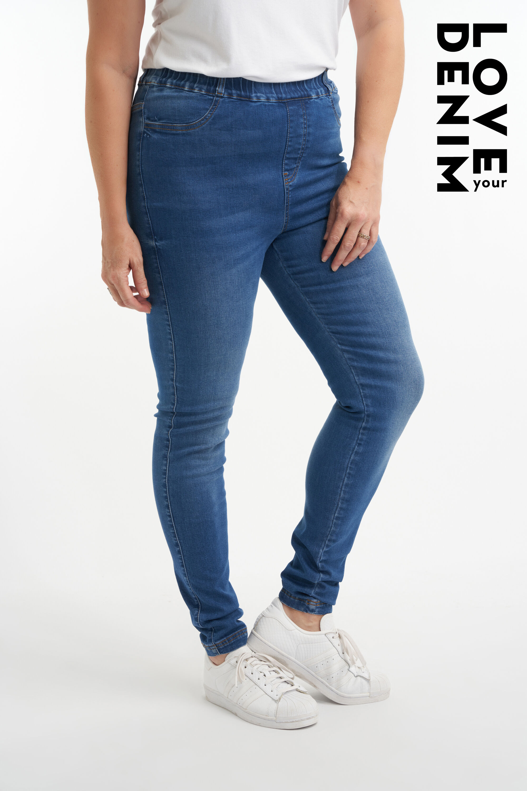 Tregging slim fit 34 inch POPPY 