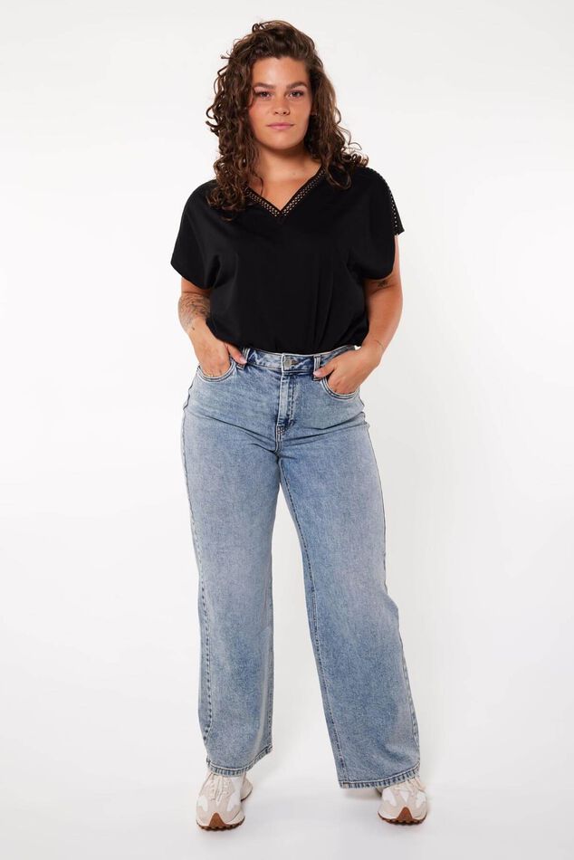 Femmes Jean ample MS Mode